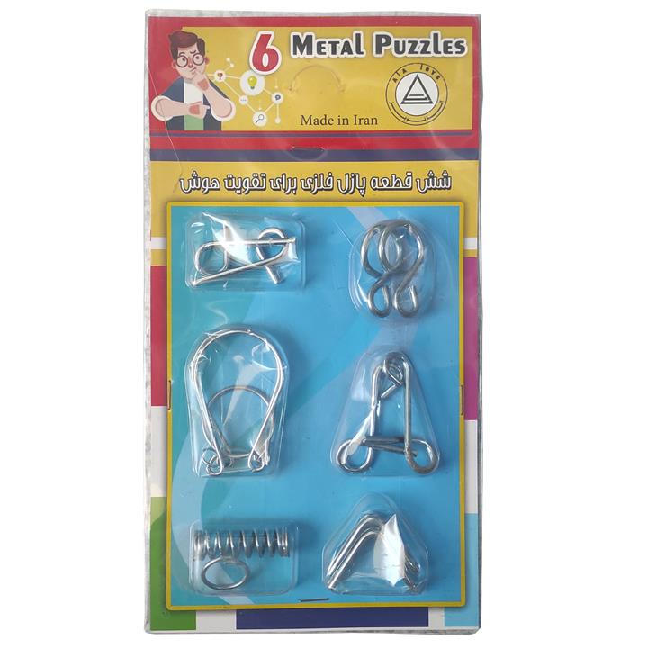 بازی فکری مدل پازل فلزی مدل Metal Puzzles کد 030